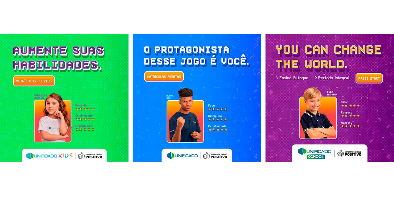 Inteligencia Marketing - Colégio UNIFICADO – Campanha rematrícula - posts2
